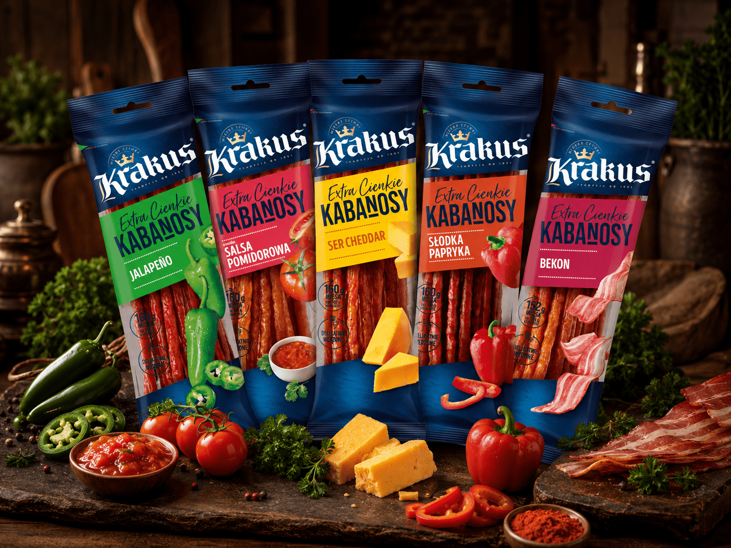 Produkty Krakus w aranżacji
