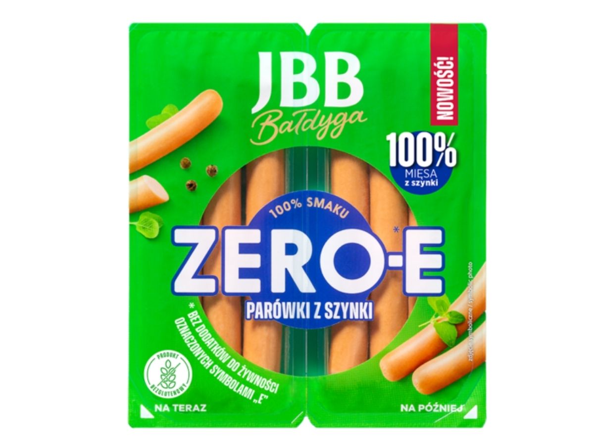 Parówki z szynki Zero-E