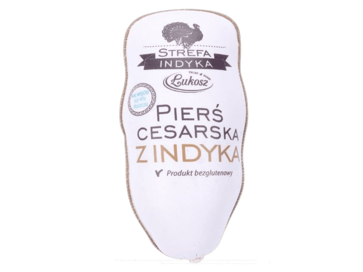 Pierś z indyka Łukosz produkt drobiowy do sklepów detalicznych i cateringu
