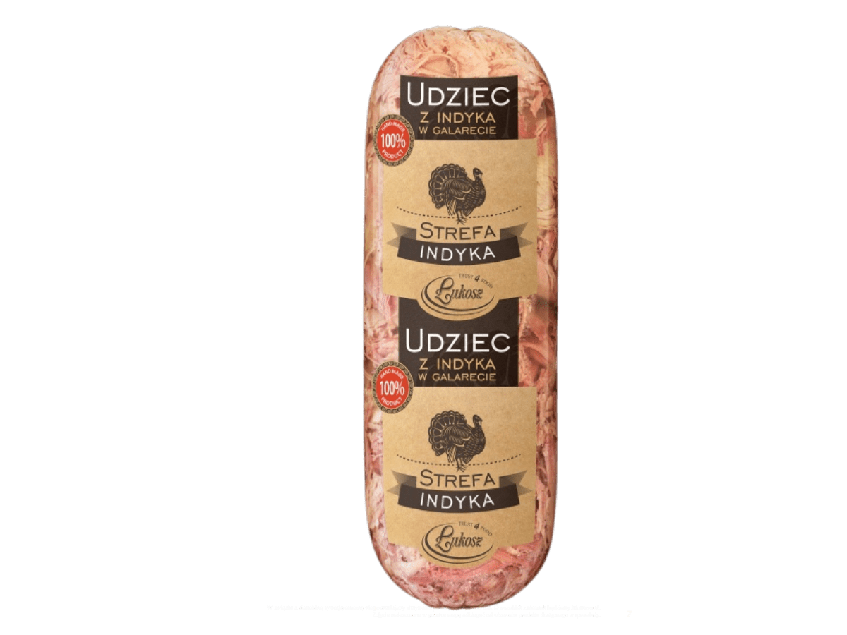 Udziec z indyka w galarecie Łukosz produkt dla gastronomii i sklepów