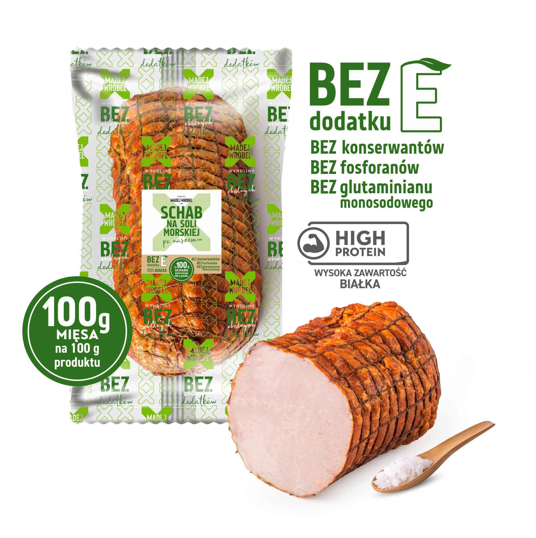 Schab na soli morskiej bez E Madej Wróbel